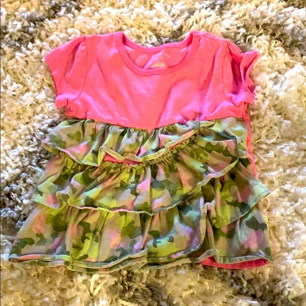 Pink Camo short sleeve tee